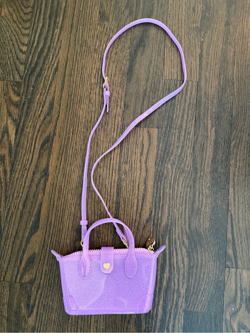Jelly Pouchette Crossbody Bag 01 - grape